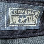 Converse One Star Denim Skirt Womens 8 Blue Jean Dark Wash A Line Mini Boho Size 28 Photo 3
