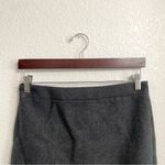 J.Crew Womens Skirt Gray Grey Wool No2 Pencil Lined Back Slit Size 2 Photo 3
