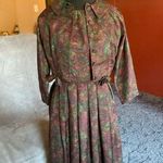 Vintage L’Aiglon day/tea dress circa 1950s w/matching jacket, belt Petite XS/S. Red Size undefined Photo 0