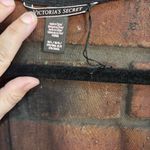 Victoria's Secret Victoria’s Secret womens open front mesh overlay cardigan black M/L Photo 3