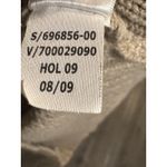 Old Navy  Tan Knit V-neck Long Sleeve Sweater, 2009, Small Photo 7