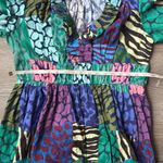 Anthropologie Geisha Designs for   Long-Sleeve Printed Maxi Dress Large Photo 13