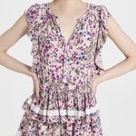 Sokie Collective Sz L The Mini Flicker Dress Light Pink Floral Coquette Size L Photo 0