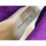 Vintage y2k COSTUME NATIONAL Leather Ballet Flats Ankle Strap Shoes 36.5 6.5 CNC Black Size 5.5 Photo 2