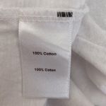 Cinq à Sept Cinq a Sept white cotton Amour foiled tee shirt large NWT Photo 7