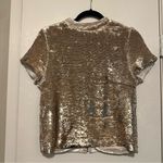 Ark & Co. Ark n co gold sequin top size M Photo 1
