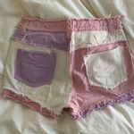 Potili Pink Patchwork Shorts Photo 2