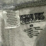 Peanuts Snoopy Charlie Brown Christmas Grey Drawstring Sweatpants Jogger Size XS Gray Photo 2