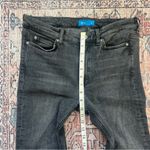 Mih Jeans Daily Jean High Rise Straight Jeans in Chippy Wash Faded Black Frayed Size 29 Photo 6
