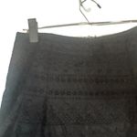 Nanette Lepore  Black Lace Crochet Formal Stylish Mini Skirt Women Sz 8 Photo 4
