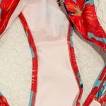 SheIn NEW Floral Hibiscus Bikini Bottom Large L Photo 2