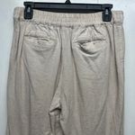 Susina Linen Blend Women's Beige Pull On Pants Size M Petite Lagenlook Coastal Size M Photo 5