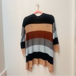 Boutique BABE STRIPED KNIT CARDIGAN size small Photo 4