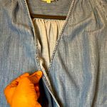 Madewell  light weight denim wrap style top Photo 5