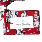 Vera Bradley Zip ID and Lanyard Beary Merry Red Photo 4