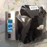 Sézane  Cotton Short Sleeve T Shirt Black Quiet Luxury Womens Large Photo 8