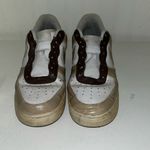 Nike Air Force One painted tan & brown Photo 7