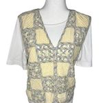 Vintage Quilted Vest/Tee Short Sleeve Photo 0