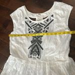 Free People  Toosaloosa Maxi Dress Gauze White Cotton embroidered Size Small S Photo 4