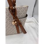 Michael Kors  Sullivan Tote Bag  Vanilla Acorn Chic Convertible Style Logo Tassel Photo 5