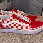 Vans Red Checkered Old Skool Photo 0