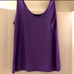Anthony Gorgeous knit 2 piece blouse and cami set Purple Size L Photo 4