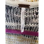 Free People  Boho Rope Tie Side Hooded Tunic Sweater Oversized Size S Photo 5