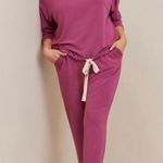 Torrid Dream Fleece Cowl Neck Long Sleeve Lounge Sweatshirt in Violet Quartz Photo 3