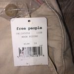 Free People Fine Line Straight Leg Corduroy Crop Jeans In Moon Rising Cream 14 Photo 6