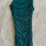 LIONESS  princess Polly green asymmetrical one shoulder mini ruched dress Xxs Photo 10