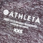 Athleta  Uptempo Flora Mauve/Shale Hoodie Top Photo 6