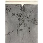 Exact Change Vintage Womens Black Floral Textured Mini Skirt Size 7 Made In USA Photo 3