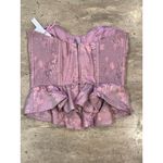 NEW NWT V Chapman Catania Corset Top Orchid Haze Windsor sz 2 Pink Photo 5