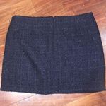 Monteau  Blue tweed mini skirt Photo 1
