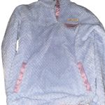 Simply Southern  blue fuzzy sweater size small Photo 0