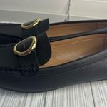 Calvin Klein Leana Black Leather Loafers Shoes 34E9742 Women Size US 7M Photo 2
