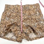 J.Crew Size M Poplin Short in Ornate Paisley Pull-On Cotton Pocket Style BH824 Photo 10
