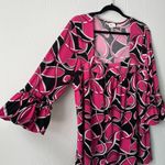 Venezia Womens Top 18/20 Party Cocktail Event Dressy Romantic Feminine Stretch Pink Photo 4