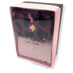 Kate Spade Pink Purple Animal Print Crew Cozy Socks Gift Box Women’s One Size Photo 0