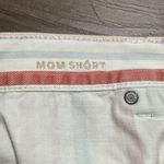 American Eagle High Rise Mom Striped Jeans Shorts Size 6 Photo 8