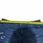 Faded Glory  Embroidered Floral Denim Jeans Size 16W Photo 4