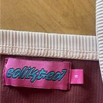 Edikted   Sutton Crop Top Pink and Burgundy
Size Small Festival Casual Trendy Photo 2