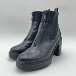 Madden Girl  Truffle Lug Chelsea Black Ankle Boots Women’s Sz 7 Chunky Y2K Photo 1