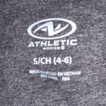 Athletic Works  grey workout athletic leggings with pockets Photo 5