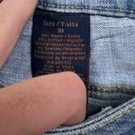 D. Jeans Y2K Embroidered Denim Capri 10T Photo 3