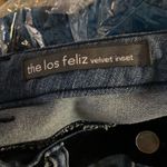 Ecru #513 THE LOS FELIZ Velvet Stripe Jeans Photo 8