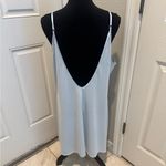 secret treasures Vintage  Elegant light blue Embroidered Nightgown size large Photo 2