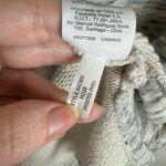 J.Crew Womens Vintage Fleece Cotton Terry Turtleneck Sweater Speckle Grey Sz XL Photo 6