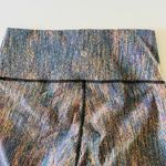 Lululemon  ATHLETICA Red Teal Wunder Under HR Crop 21" *Jacq Leggings - US 10 Photo 3