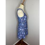 Nuu Muu The Scoop Athletic Activewear Dress‎ In Blue Floral XS Photo 3